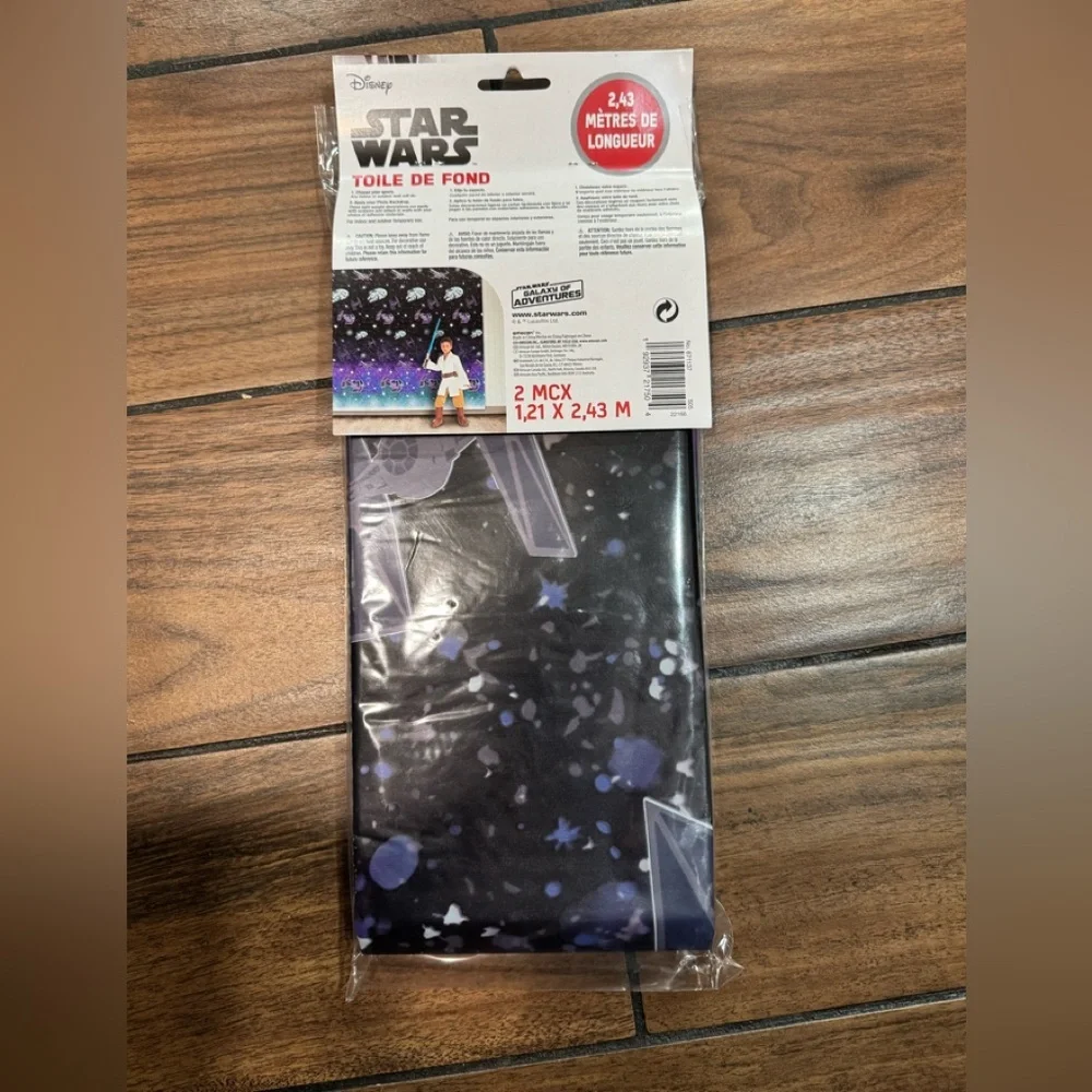 Star Wars Party Photo Backdrop 2Pc 48